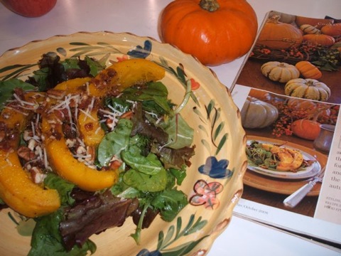 Pumpkin salad day 1